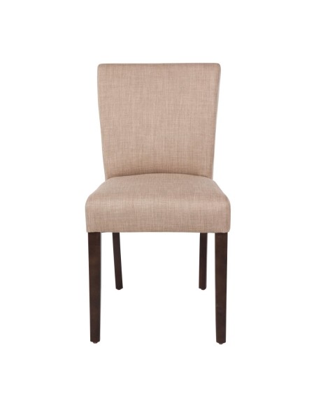 Chaise contemporaine Bolero en toile de jute - lot de 2