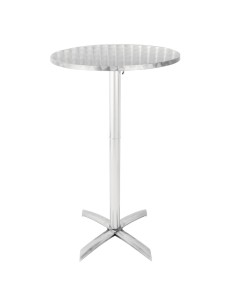 Mange-debout Bolero 600mm inox - Plateau basculant