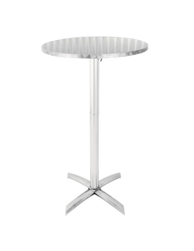 Mange-debout Bolero 600mm inox - Plateau basculant