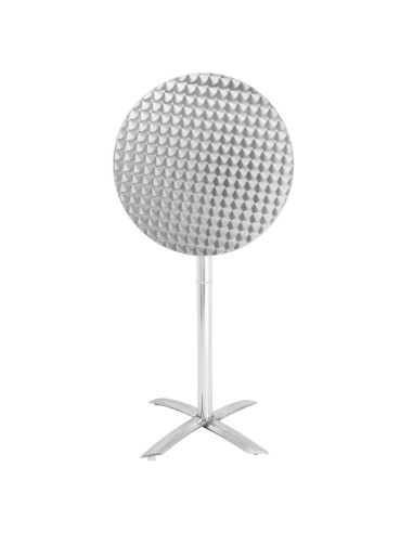 Mange-debout Bolero 600mm inox - Plateau basculant