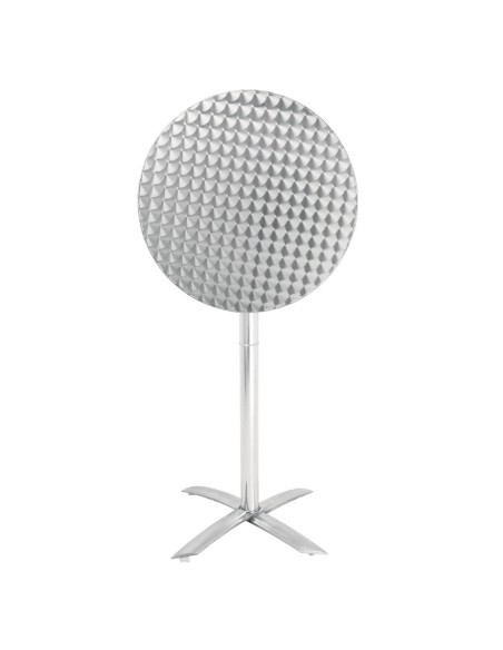 Mange-debout Bolero 600mm inox - Plateau basculant