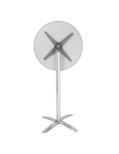 Mange-debout Bolero 600mm inox - Plateau basculant