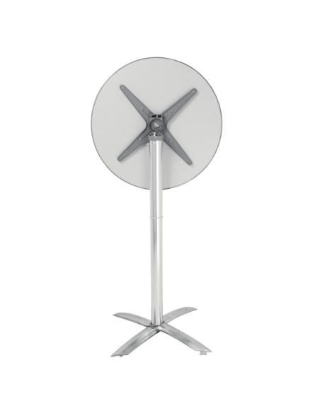 Mange-debout Bolero 600mm inox - Plateau basculant