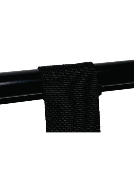 Support à bagages pliant noir Bolero - 30 kg