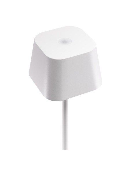 Lampe de table LED sans fil GEORGINA blanche - Securit
