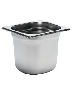 Bac inox GN1/6 Gastro M 150mm - 3,2 L - Inox AISI 304