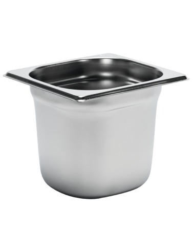 Bac inox GN1/6 Gastro M 150mm - 3,2 L - Inox AISI 304