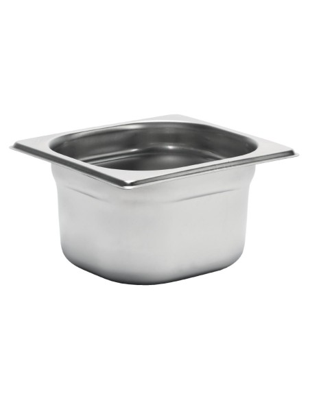 Bac inox GN1/6 Gastro M 100mm - 2,1 L