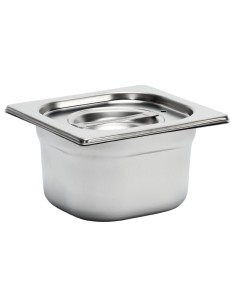 Bac inox GN1/6 Gastro M 100mm - 2,1 L 2