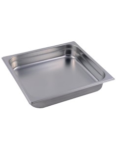 Bac inox GN2/3 Gastro M 65mm - 6,4 L - AISI 304