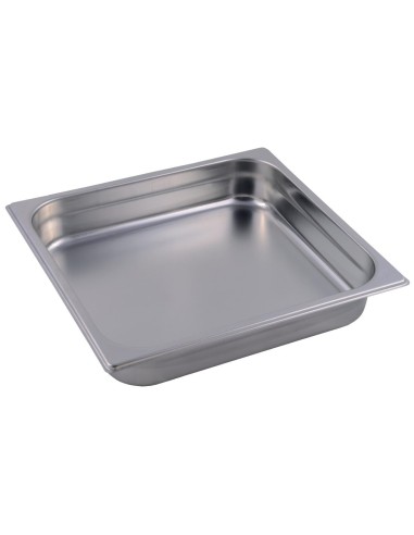 Bac inox GN2/3 Gastro M 65mm - 6,4 L - AISI 304