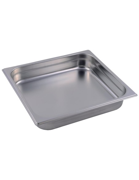 Bac inox GN2/3 Gastro M 65mm - 6,4 L - AISI 304