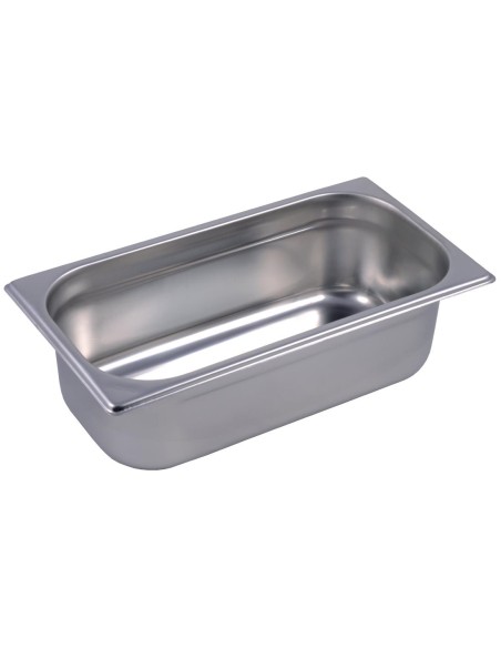 Bac inox GN1/3 Gastro M 100mm - 4,5 L