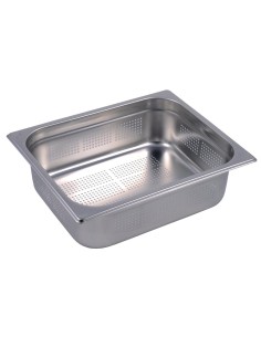 Bac inox perforé GN1/2 Gastro M 100mm - 800g