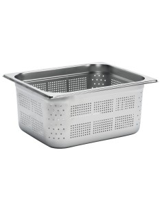 Bac inox perforé GN1/2 Gastro M 150mm - 1,04 L