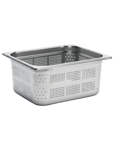 Bac inox perforé GN1/2 Gastro M 150mm - 1,04 L