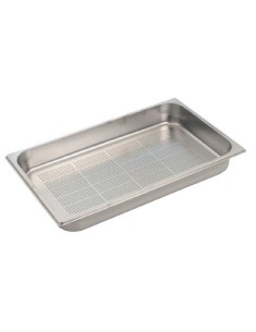 Bac inox perforé GN1/1 Gastro M 55mm - 7L