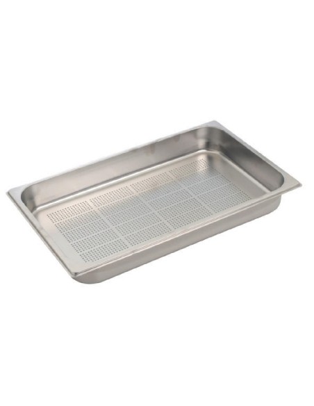Bac inox perforé GN1/1 Gastro M 55mm - 7L