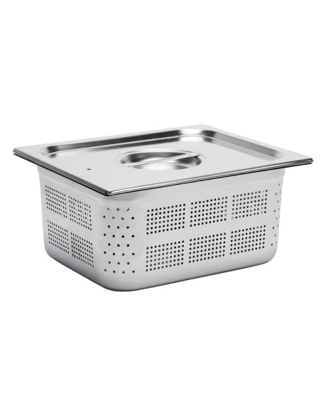 Bac inox perforé GN1/2 Gastro M 150mm - 1,04 L