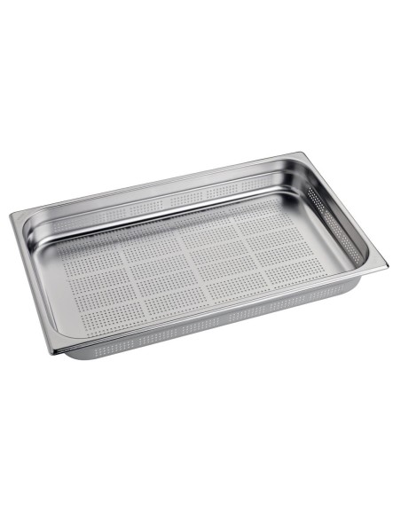 Bac inox perforé GN1/1 Gastro M 65mm - 8,3 L