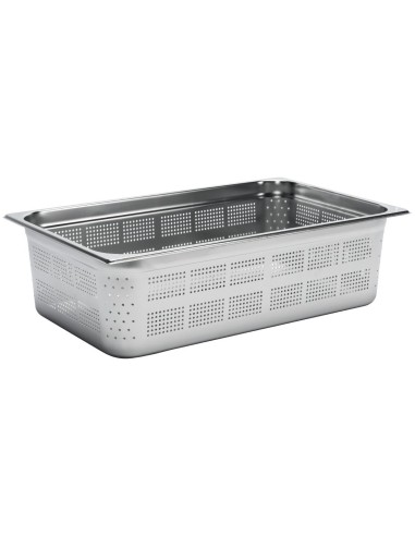 Bac inox perforé GN1/1 Gastro M 150mm - 20,2 L