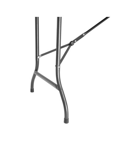 Table pliante Bolero noire - 125 kg - Intérieur/extérieur