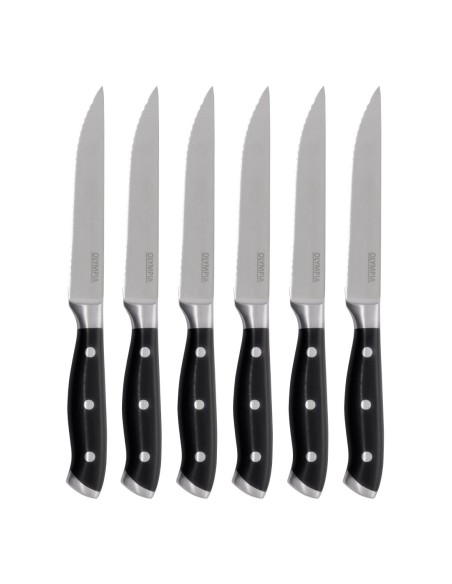 Couteaux à steak Olympia Premium - lot de 6