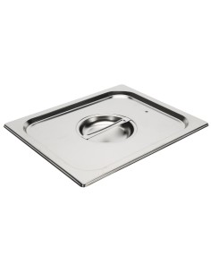 Couvercle GN1/2 avec joint silicone Gastro M - Inox 304