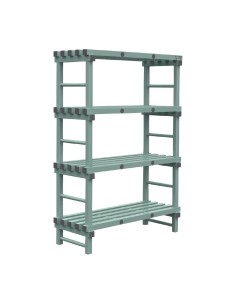Rayonnage Euro Jackstack 1200x500 mm - 4 étagères