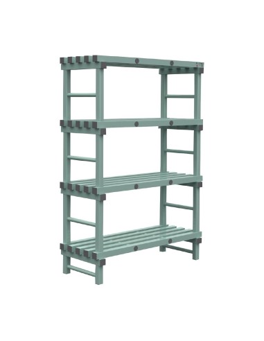 Rayonnage Euro Jackstack 1200x500 mm - 4 étagères