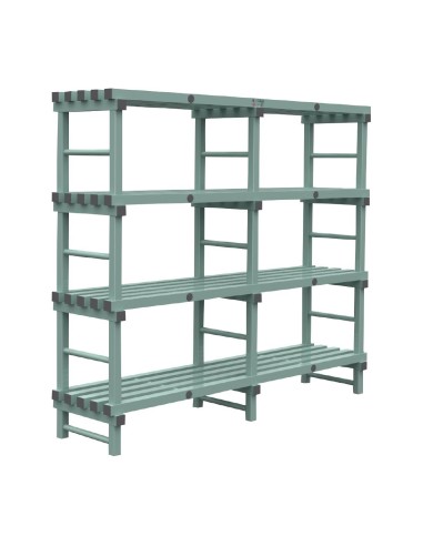 Rayonnage Euro Jackstack by Rea 2000x500 mm - 4 étagères