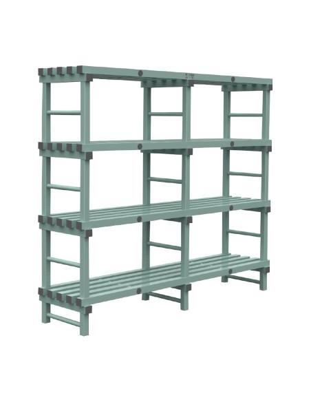 Rayonnage Euro Jackstack by Rea 2000x500 mm - 4 étagères