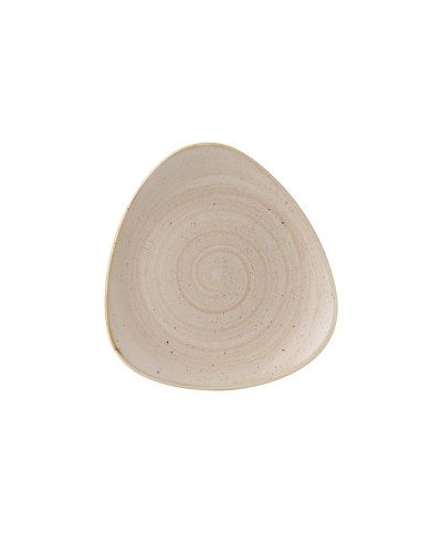 Assiettes triangulaires Churchill Stonecast 229 mm - Lot de 12