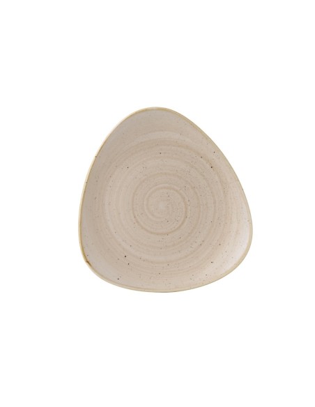 Assiettes triangulaires Churchill Stonecast 229 mm - Lot de 12