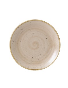 Assiettes Churchill Stonecast Nutmeg Cream 165 mm Lot de 12