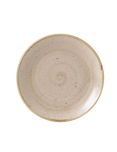 Assiettes Churchill Stonecast Nutmeg Cream 165 mm Lot de 12
