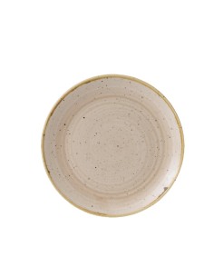 Assiettes Churchill Stonecast Nutmeg Cream 217mm - Lot de 12