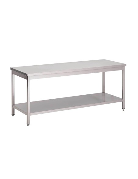 Table de préparation inox 304 Gastro M 89x180x70 cm