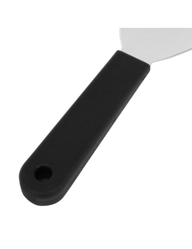 Spatule inox Schneider 120 mm - Manche polypropylène