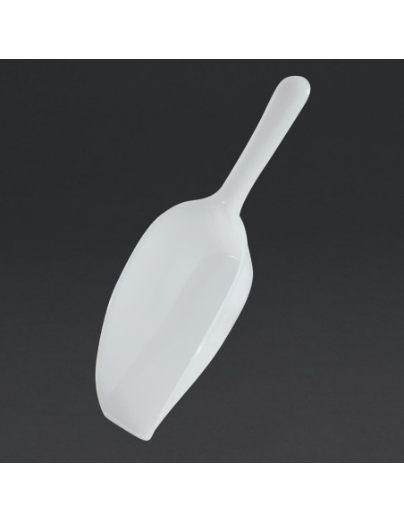 Pelle à farine Schneider 470 ml - polyéthylène blanc