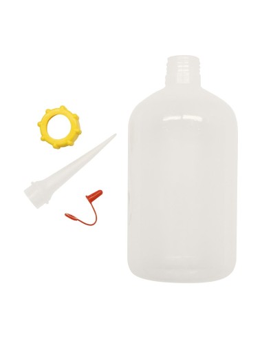 Bouteille souple Schneider 500 ml - Polyéthylène transparent