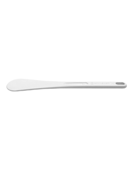 Spatule Schneider 250mm - Nylon blanc, résistance 220°C