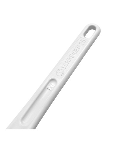 Spatule Schneider 250mm - Nylon blanc, résistance 220°C