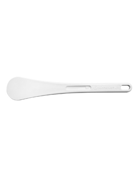 Spatule Schneider 250mm - Nylon blanc, résistance 220°C