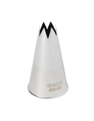 Douille inox cannelée Schneider 9mm - 45x25 mm
