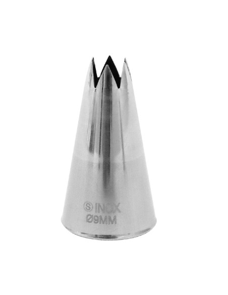 Douille inox cannelée Schneider 9mm - 45x25 mm