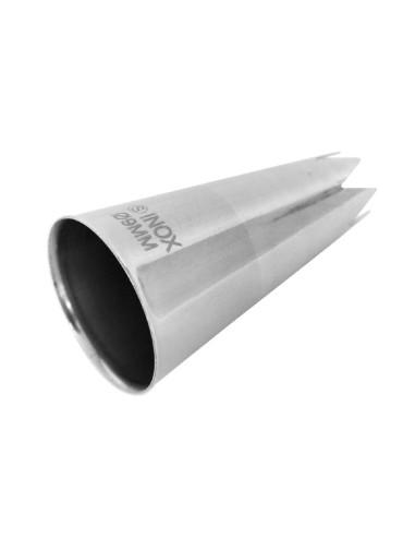 Douille inox cannelée Schneider 9mm - 45x25 mm