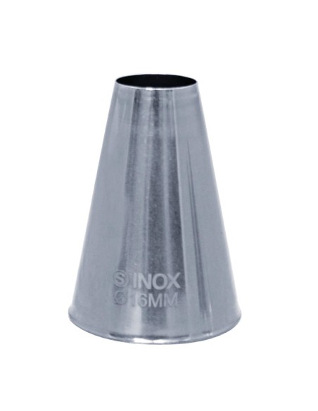 Douille inox unie Schneider 16mm - 12g - Argent
