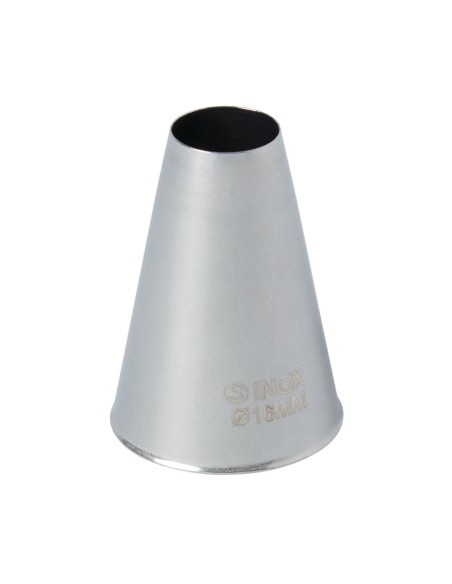 Douille inox unie Schneider 16mm - 12g - Argent