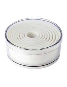 Boîte de 9 découpoirs ronds lisses Schneider - Nylon 20-100 mm